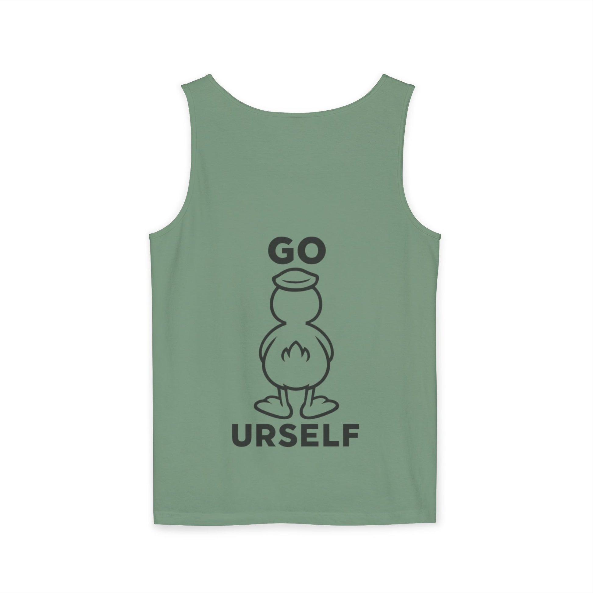 Humorous Unisex Tank Top - "Go Urself" - Perfect for Summer Outings, Gifts, and Casual Wear, Beachwear, Party Attire, Fun Statement Tee