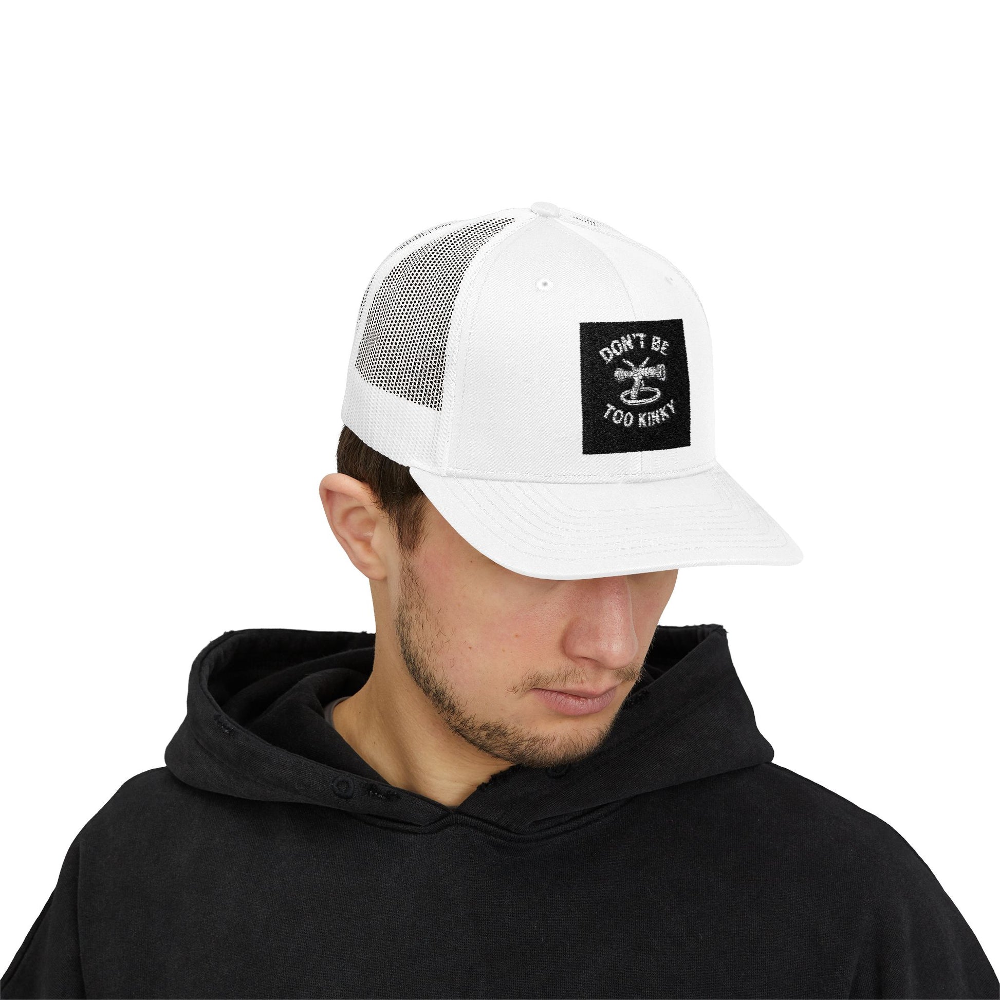 Funny Snapback Trucker Cap, Casual Hat for Men & Women, Perfect for Outdoor Events, Gifts, and Everyday Wear, Don't Be Too Skinny