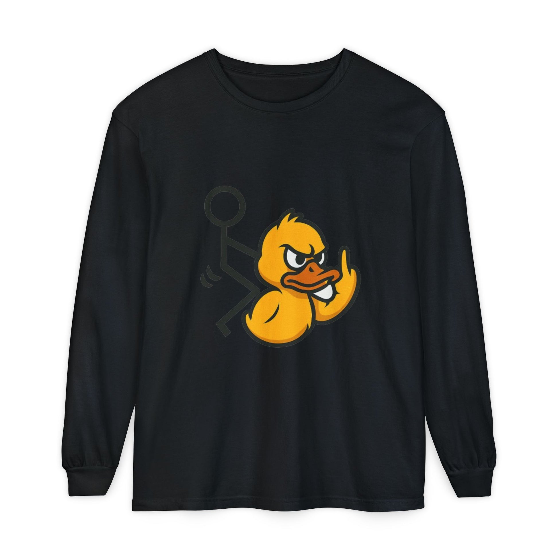 Unisex Garment-dyed Long Sleeve T-Shirt