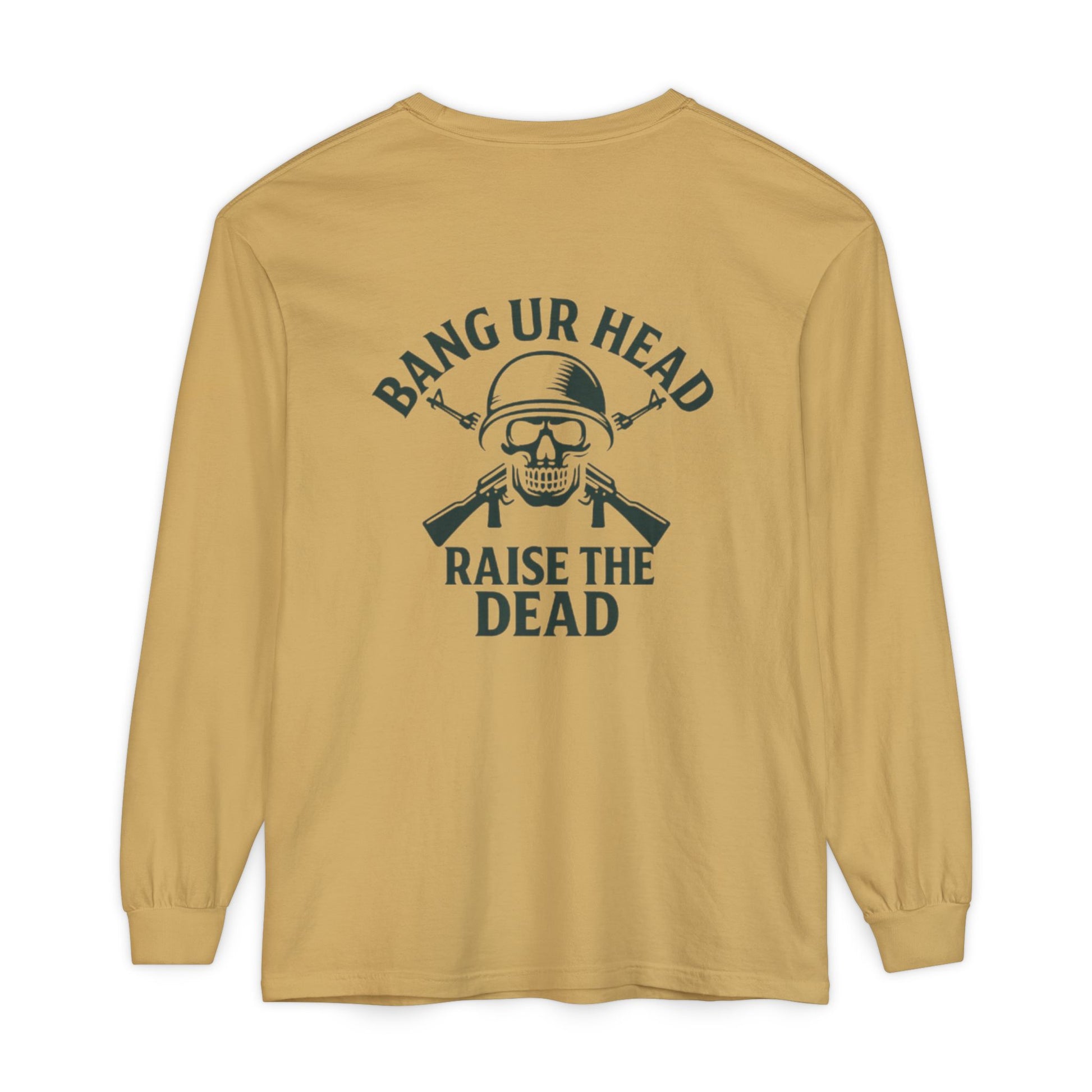 Unisex Garment-dyed Long Sleeve T-Shirt