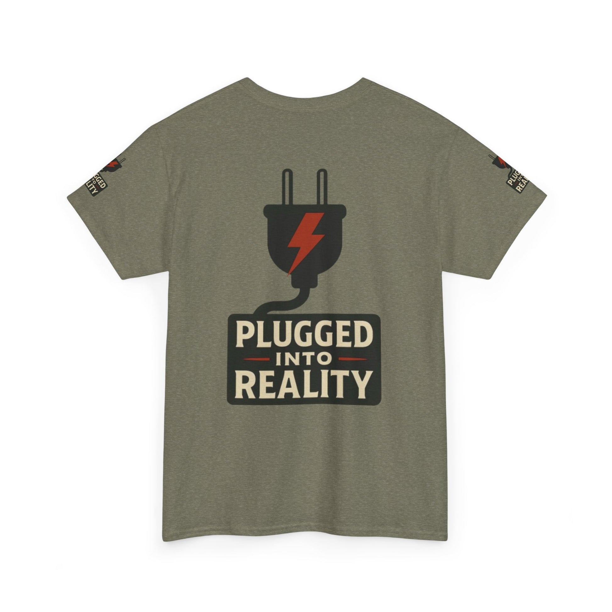 Unplugged Reality Tee - Fun Casual Shirt, Gift for Tech Enthusiasts, Graphic Tee for Friends, Quirky Everyday Wear, Recharge Your Vibe!