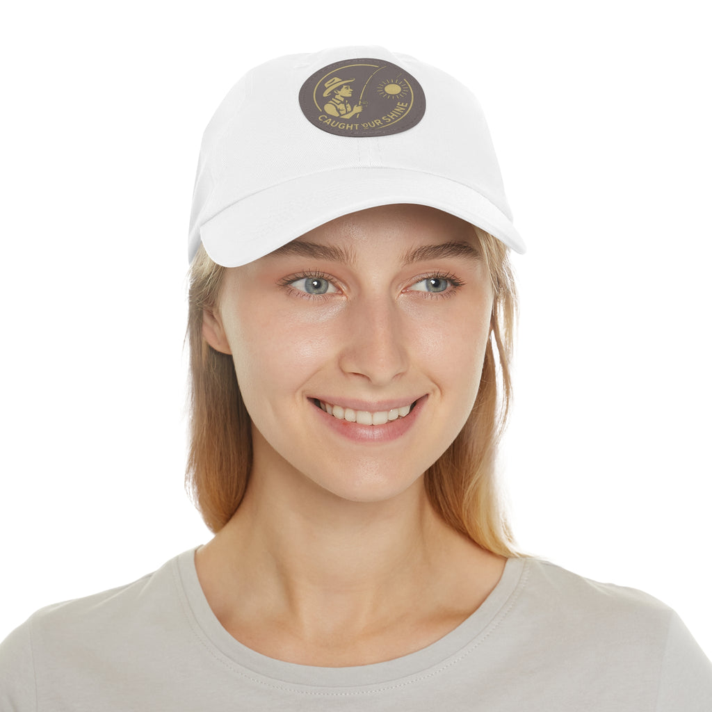 Stylish Dad Hat with Leather Patch | Perfect for Outdoors, Gift for Dads, Casual Wear, Summer Adventures, Trendy Accessories
