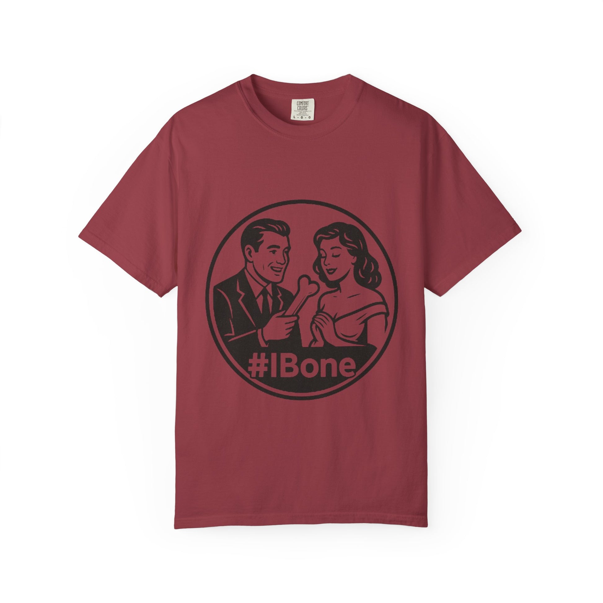 Playful Unisex T-Shirt: #IBone Design, Cute Couple Humor Tee, Gift for Couples, Funny Graphic Shirt, Casual Wear