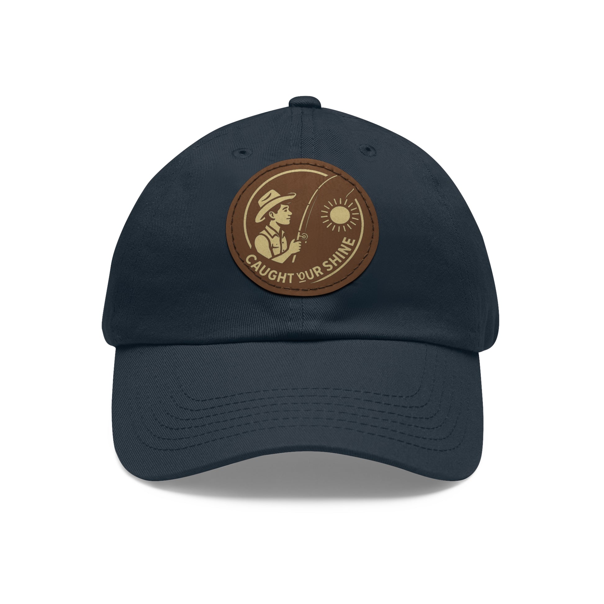 Stylish Dad Hat with Leather Patch | Perfect for Outdoors, Gift for Dads, Casual Wear, Summer Adventures, Trendy Accessories