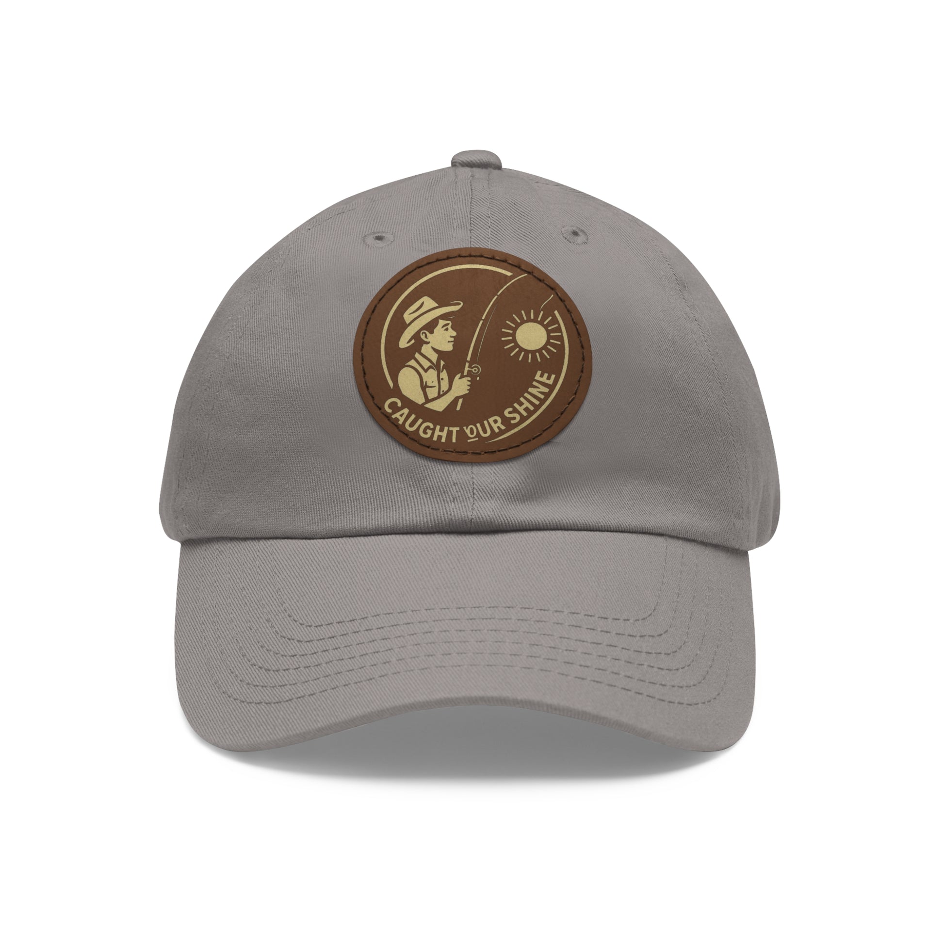 Stylish Dad Hat with Leather Patch | Perfect for Outdoors, Gift for Dads, Casual Wear, Summer Adventures, Trendy Accessories