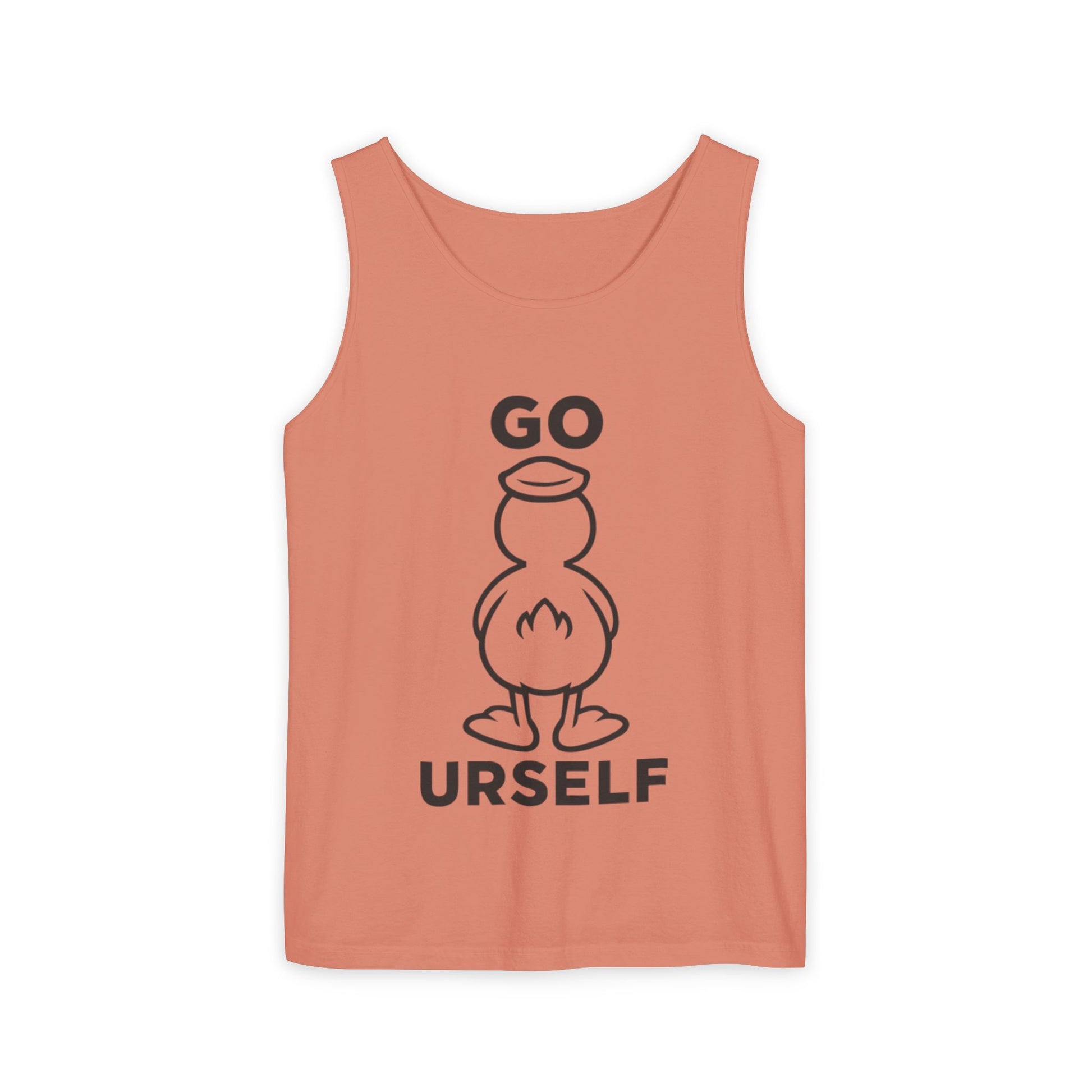 Humorous Unisex Tank Top - "Go Urself" - Perfect for Summer Outings, Gifts, and Casual Wear, Beachwear, Party Attire, Fun Statement Tee