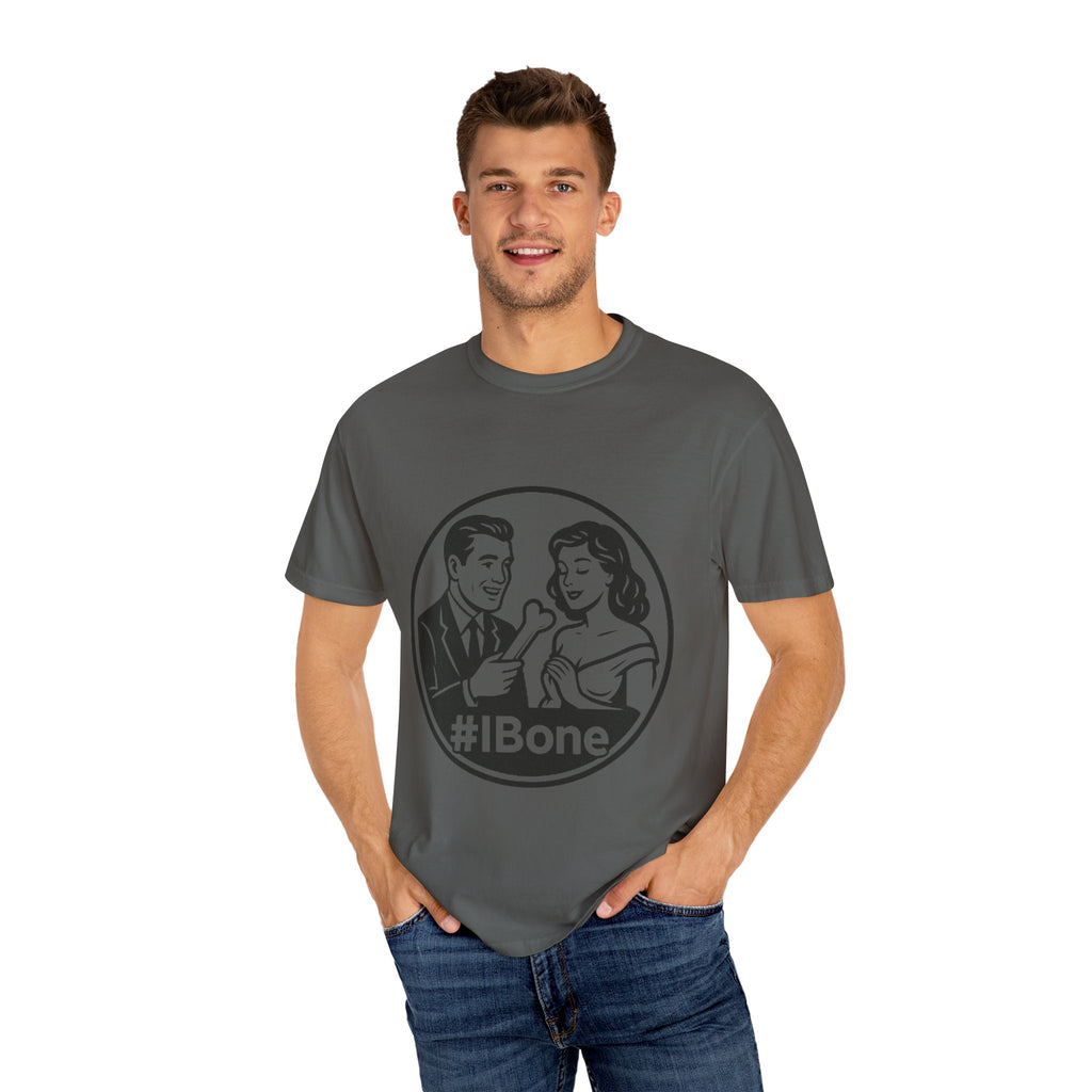 Playful Unisex T-Shirt: #IBone Design, Cute Couple Humor Tee, Gift for Couples, Funny Graphic Shirt, Casual Wear