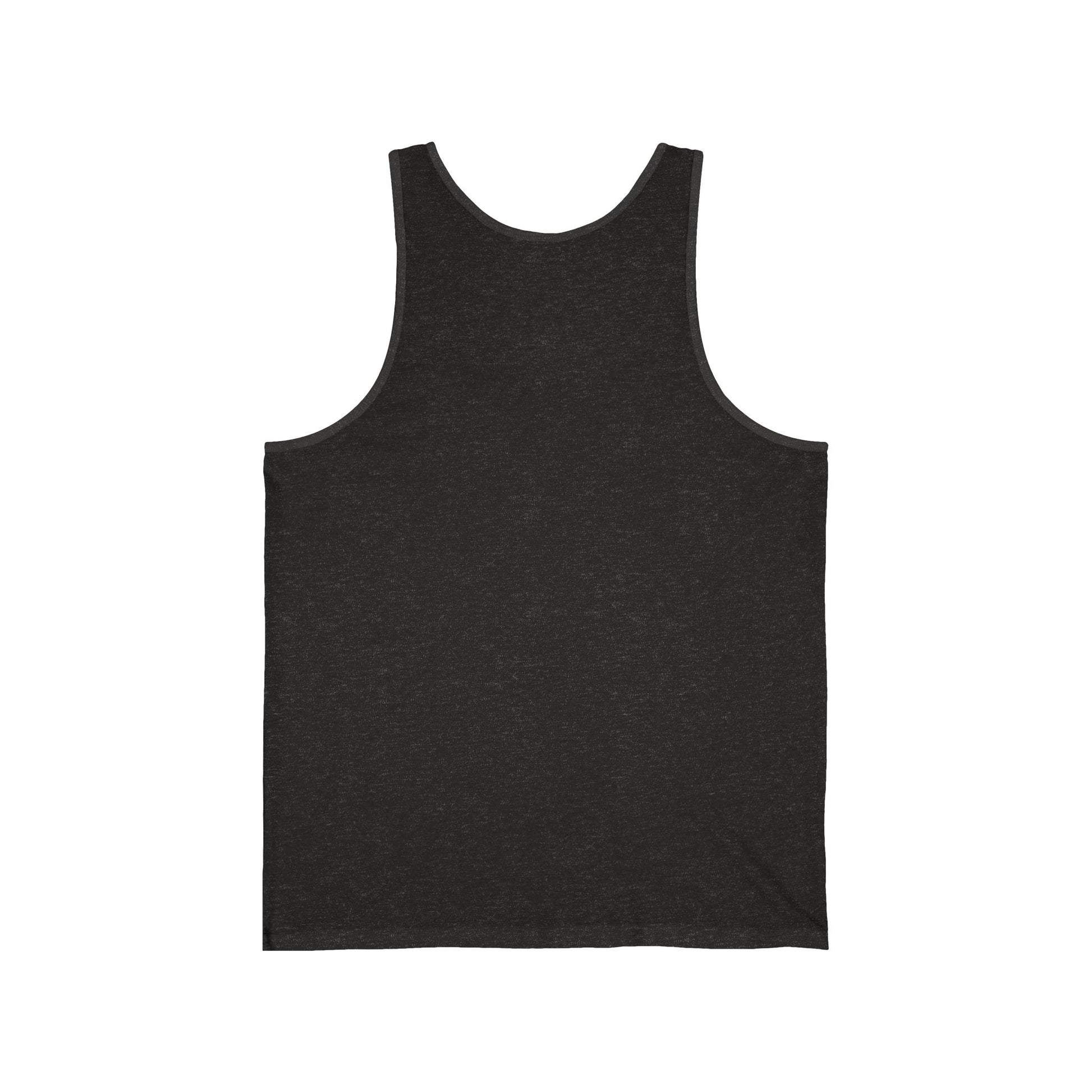 Unisex Jersey Tank Top - Adapt Fast Stay Human, Motivational Workout Shirt, Casual Summer Apparel, Gift for Athletes, Mindfulness Tank