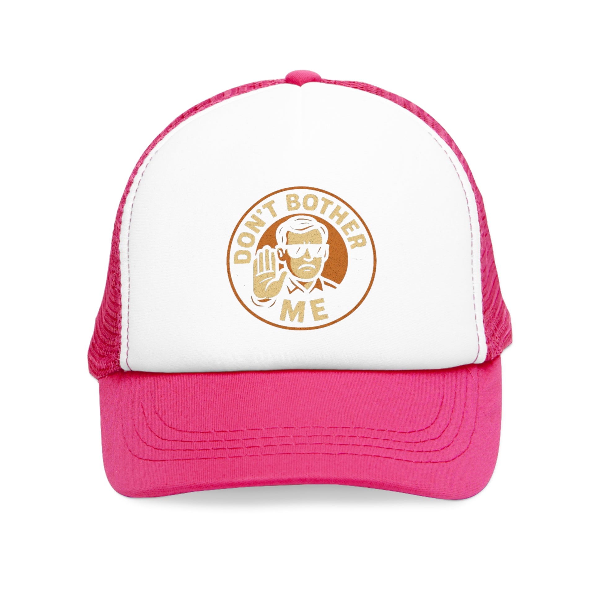 Funny Mesh Cap: Don't Bother Me Hat for Casual Wear, Gift for Dad, Vacation Accessory, Outdoor Sun Protection, Relaxation Gear