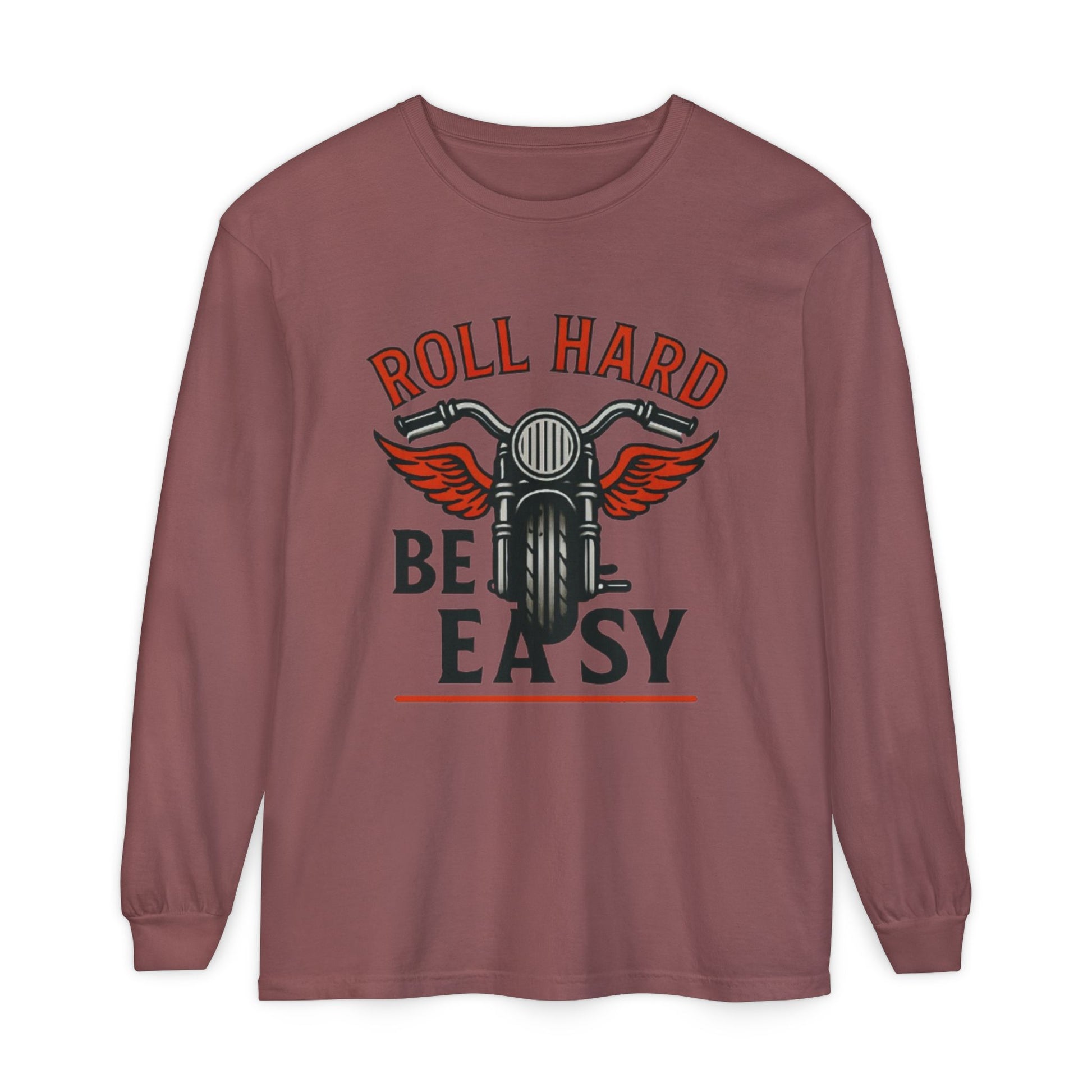 Unisex Garment-dyed Long Sleeve T-Shirt