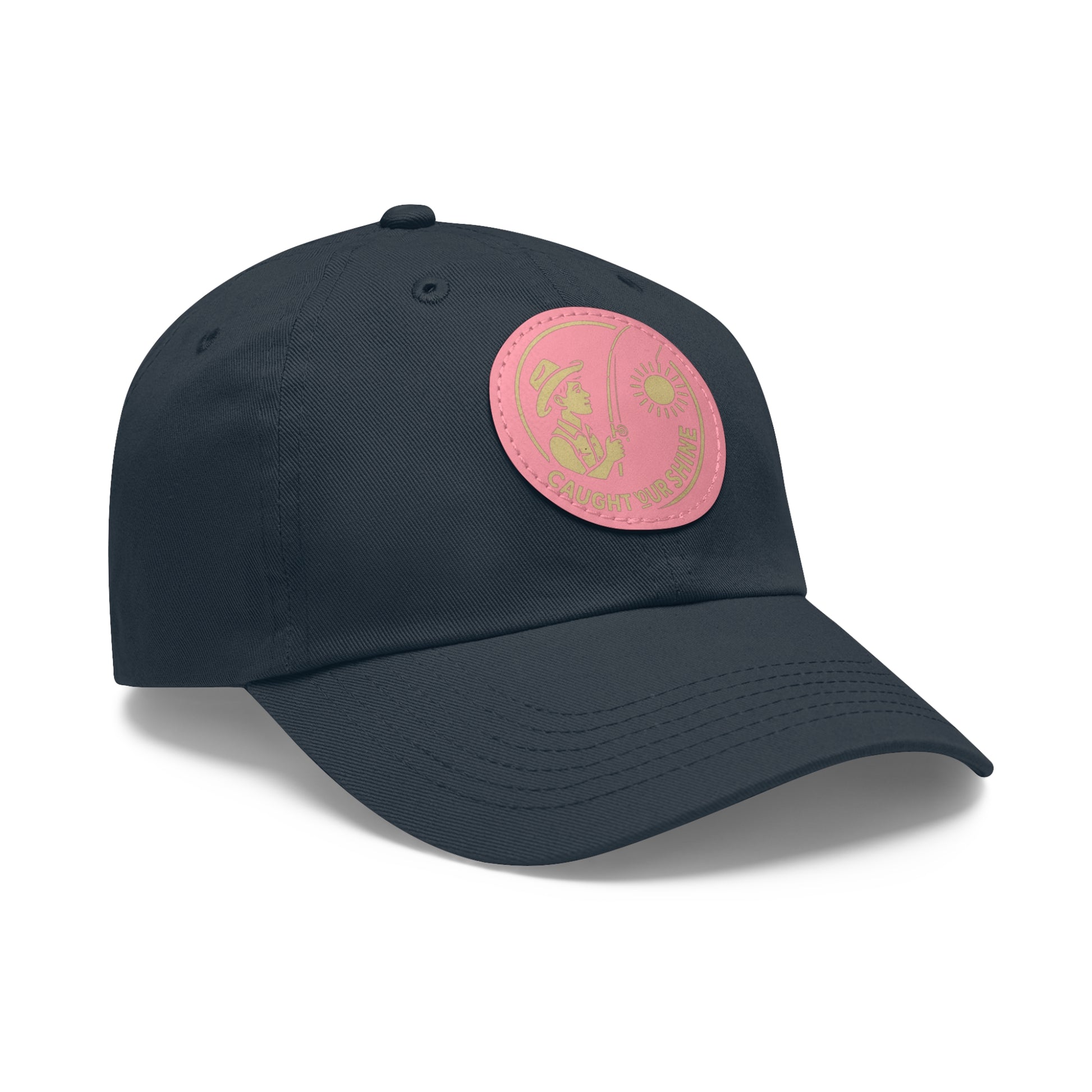 Stylish Dad Hat with Leather Patch | Perfect for Outdoors, Gift for Dads, Casual Wear, Summer Adventures, Trendy Accessories