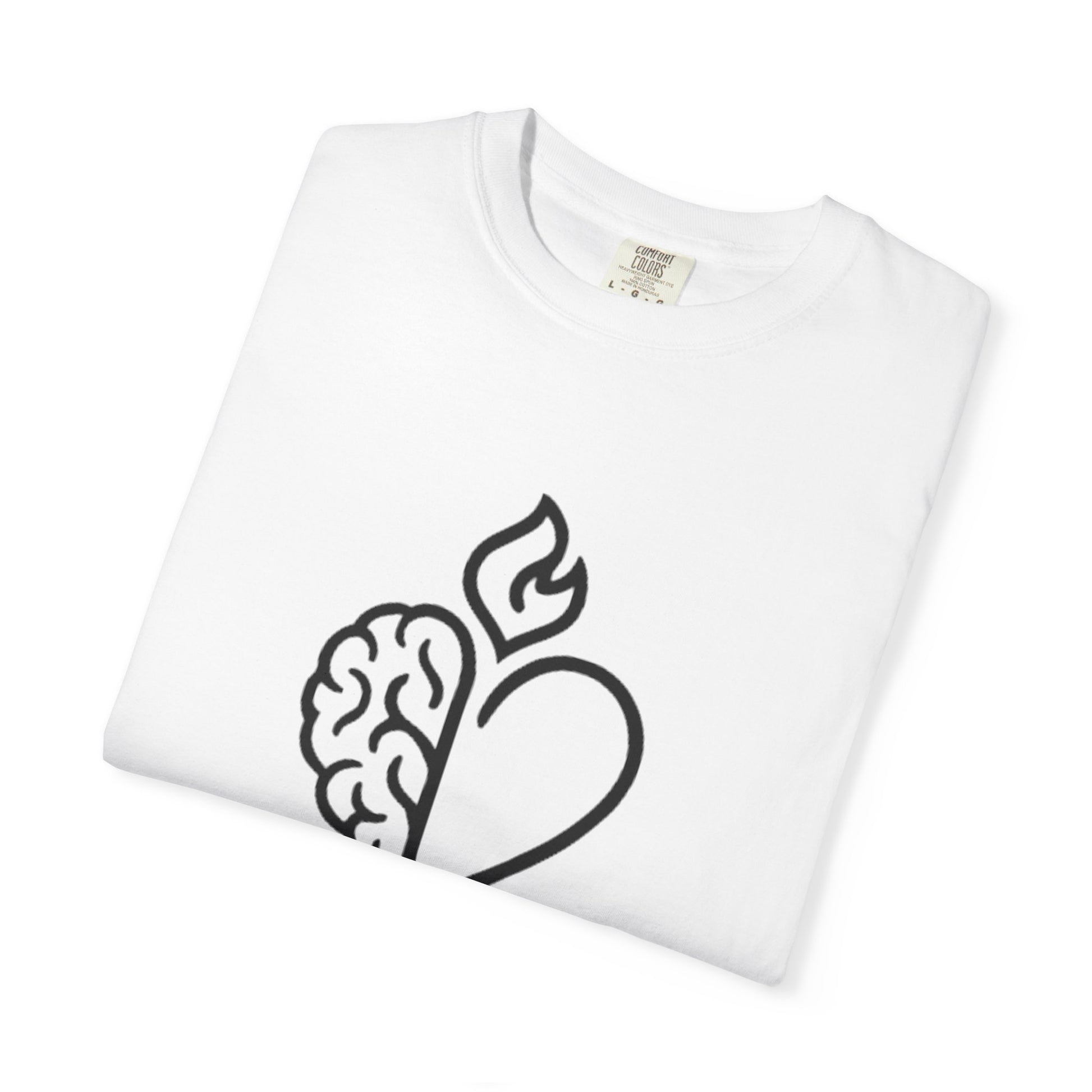 T-Shirt adapt fast, stay human Unisex Garment-Dyed