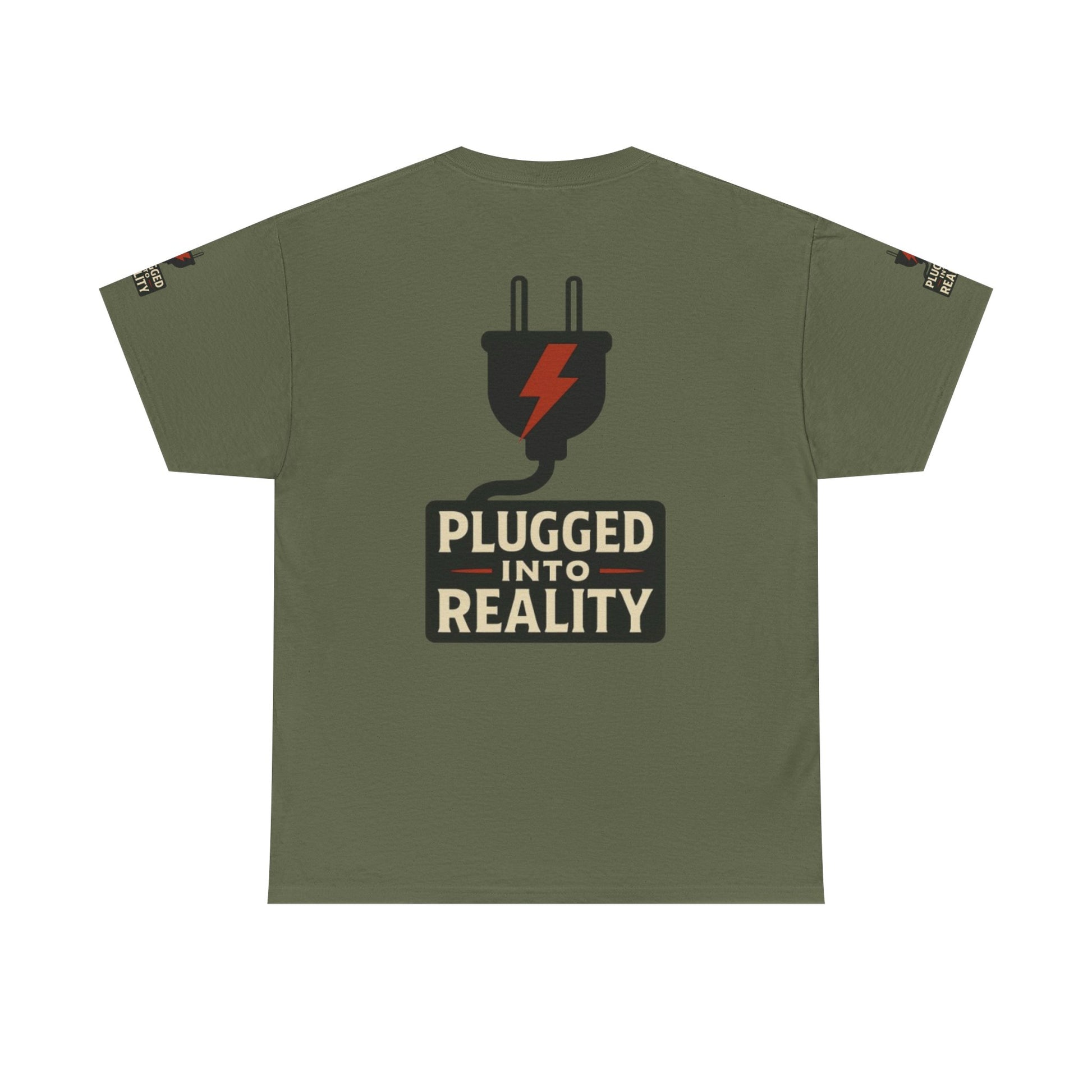 Unplugged Reality Tee - Fun Casual Shirt, Gift for Tech Enthusiasts, Graphic Tee for Friends, Quirky Everyday Wear, Recharge Your Vibe!